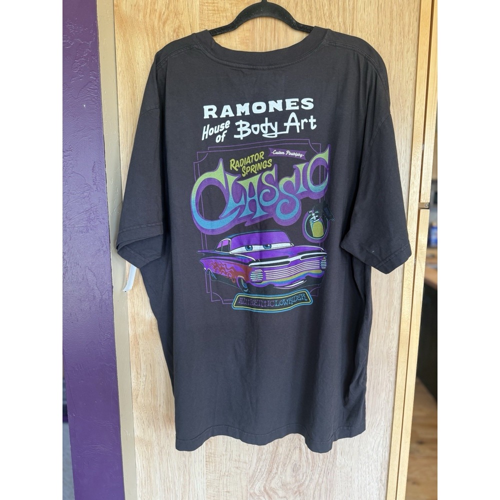 Disney Parks Cars Ramones House Of Body Art T-Shirt XX-LARGE New 2026